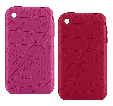 Kit capa para iPhone 3G - Belkin Vector Duo Rosa e Vermelho - F8Z472-045-2