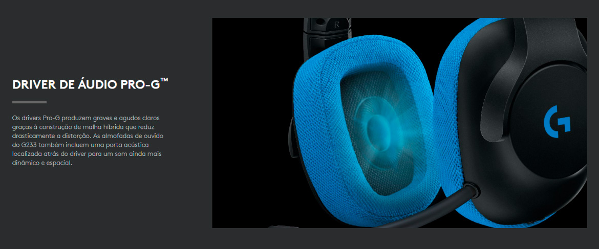 Comprar 1 Par De Fone De Ouvido Com Almofadas Substituíveis à Prova De  Poeira Respirável Jogos De Fone De Ouvido Mangas Para Logitech G433/g233/g-pro/g533/g231/g331  / Portátil De áudio E Vídeo \\ www.creativeweb.pt