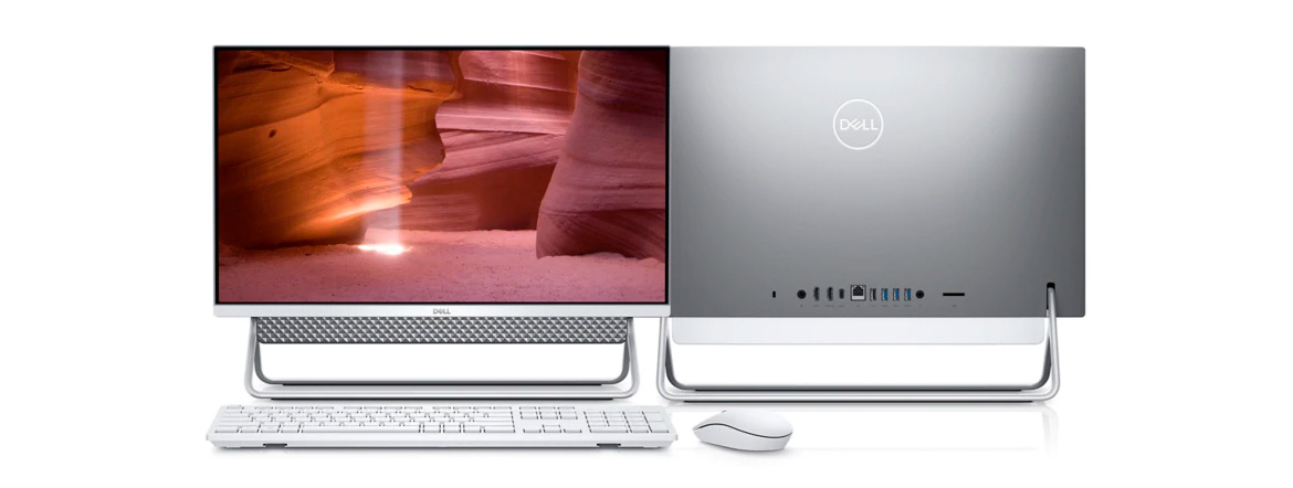 Computador All in One Dell Inspiron 24 5490-MS10S Tela 24