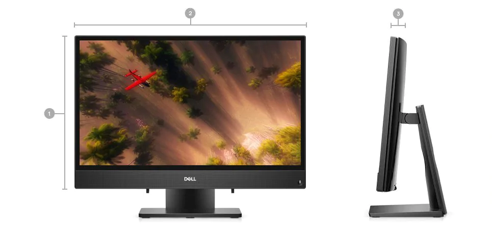 Computador All in One Dell Inspiron iOne-3280-AS20P Tela 21.5