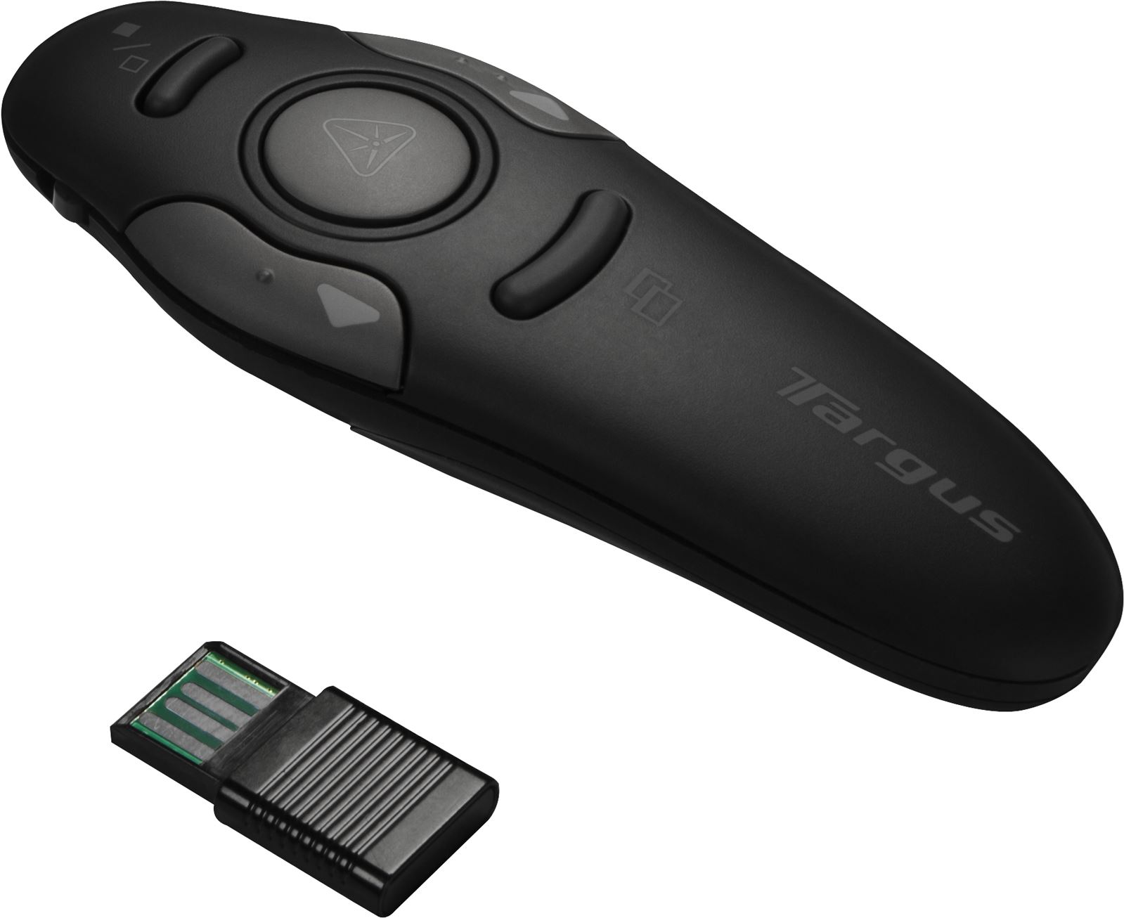Apresentador de Slides Targus AMP16US - Controle sem Fio com Laser - Receptor USB - Alcance até 9m