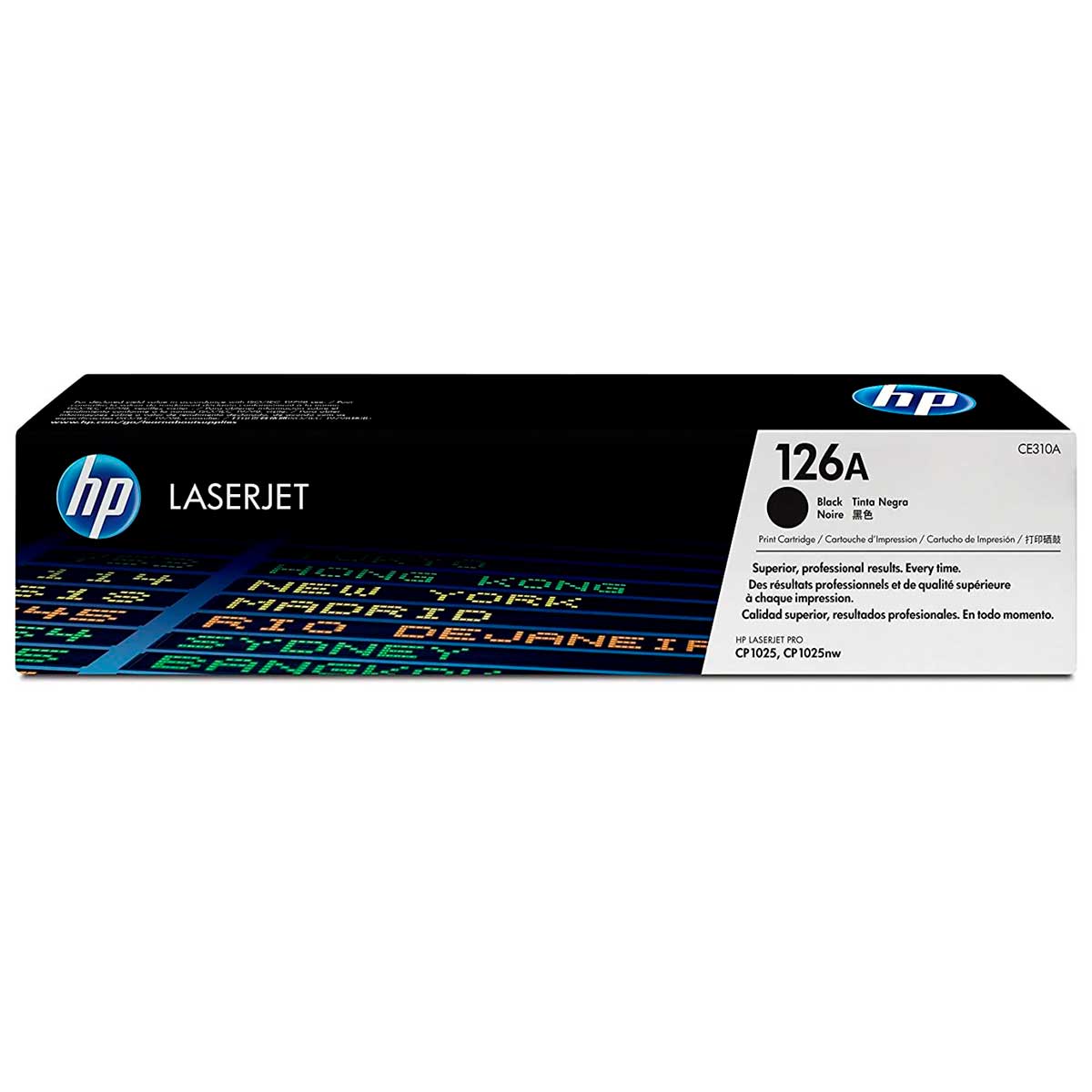 Toner HP 126A Preto - CE310A - Para HP Color Laserjet M175NW / M175A / M176N / M275NW / M177FW / CP1025