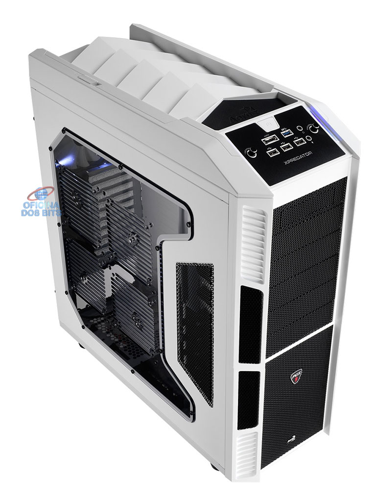 Gabinete AeroCool XPredator White Edition - The Ultimate Gaming Series - E-ATX/XL-ATX - EN56991- * liquidação peça com pequenas avarias