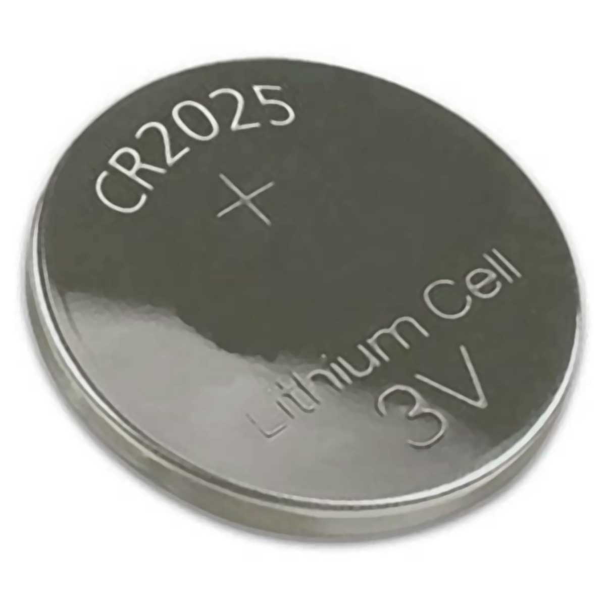 Bateria CR2025 Lithium 3V - tipo moeda - ALB64013 - Unidade - para alarmes automotivos, calculadoras e câmeras
