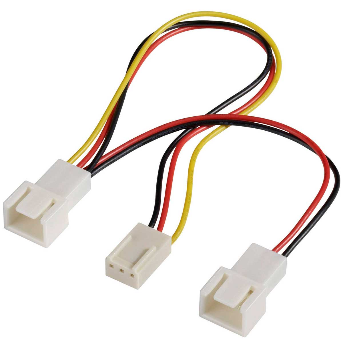 Cabo Molex para Cooler em Y para 2 Coolers - 3 pinos - Akasa AK-FY320