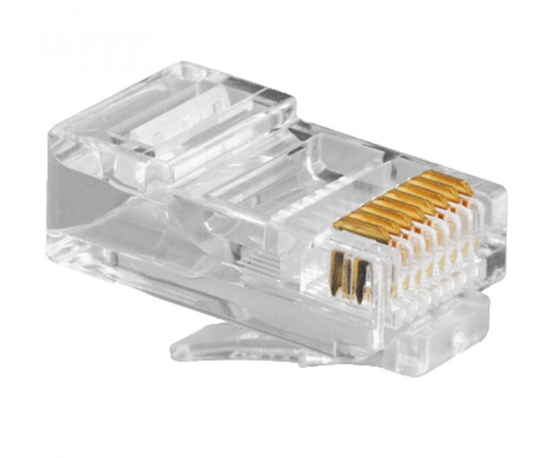 Plug Conector RJ45 Macho Cat 6 - 8 vias - Crimpar - WT-6065-SOLID