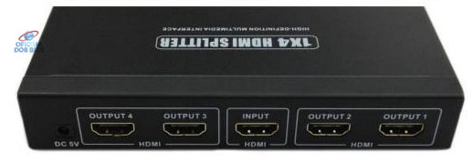 Multiplicador de Vídeo - Vídeo Splitter - 4 saídas HDMI - LT 668