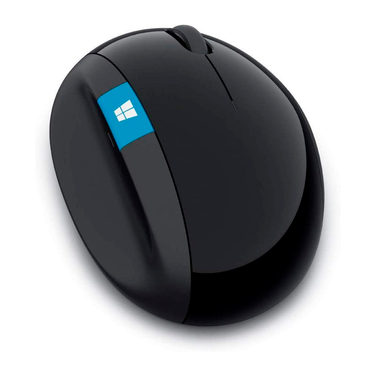 Mouse sem Fio Microsoft Sculpt Ergonomic - 1000dpi - Botão Windows - Preto - L6V-00009