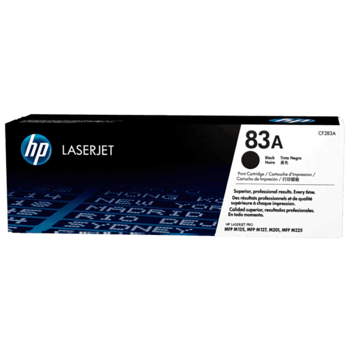 Toner HP 83A Preto - CF283A - Para M127FN / M127 / M127FW / M125a / M125NW / M225