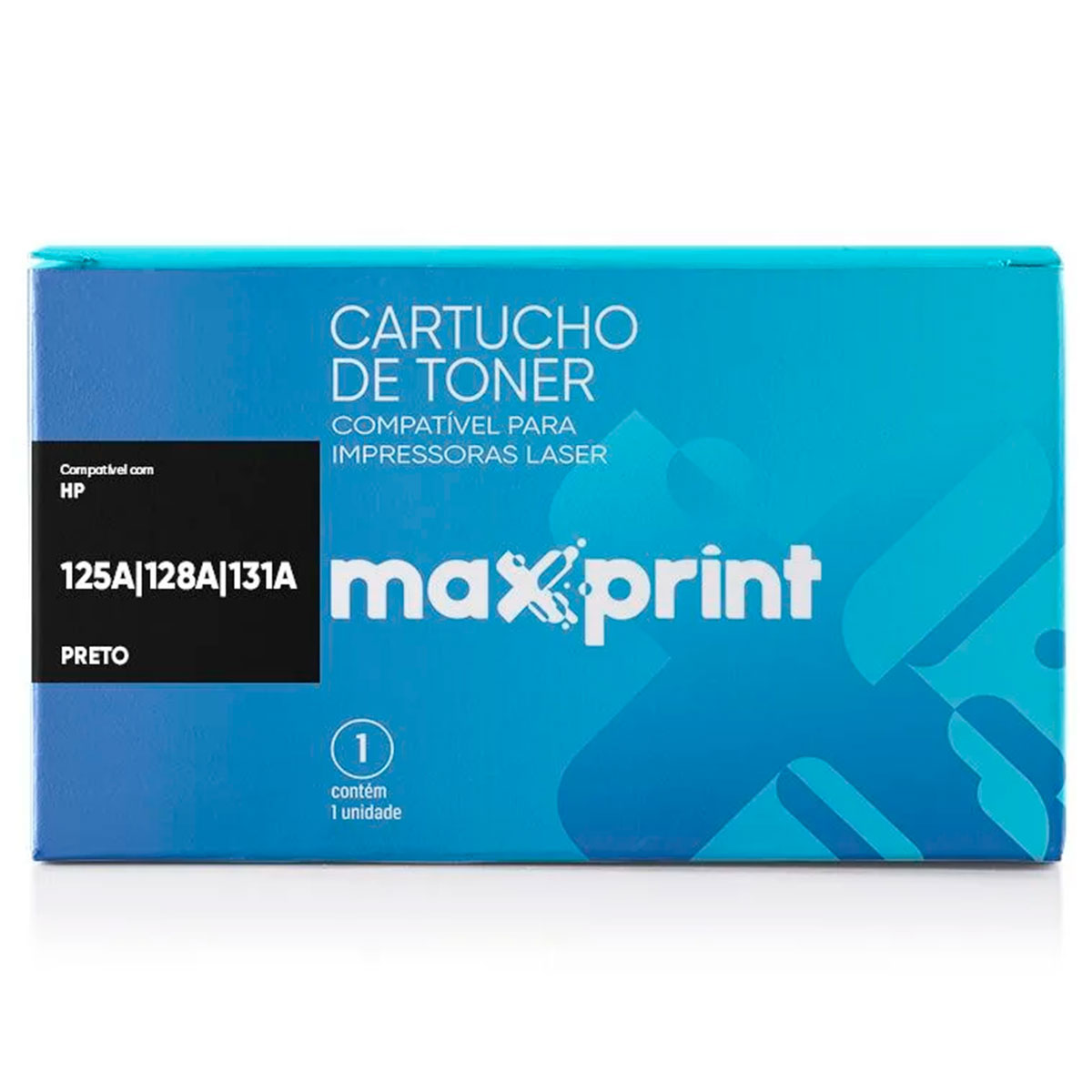 Toner compatível HP 125A/128A/131A Universal Preto - CB543A/CE323A/CF213 - Maxprint 5613743 - para CP1210/CP1215/CP1510/CP1515/CP1518/CP1525n/CP1525NW/CM1415FNW/CM1312/M251NW/M276