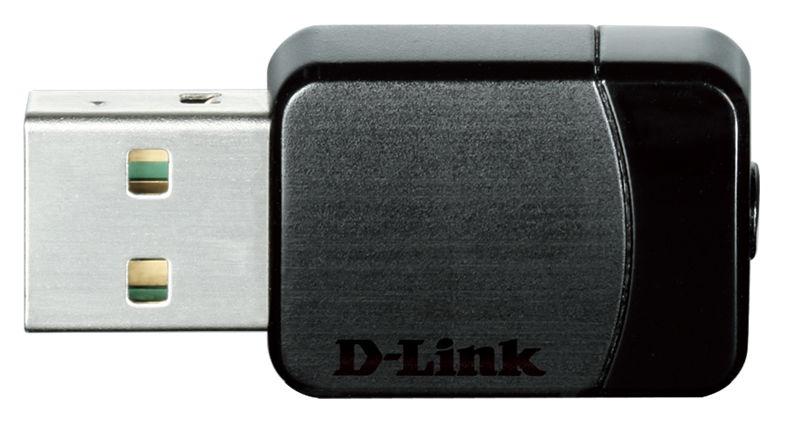 USB Adaptador Wi-Fi D-Link DWA-171 AC600 - Nano - Dual Band 2.4 GHz e 5 GHz - Tecnologia MU-MIMO - Botão Wi-Fi Protected Setup™ (WPS)