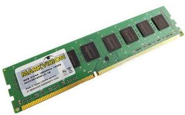Memória 4GB DDR3 1600MHz Markvision - Latência CL9 - MVD34096MLD-16