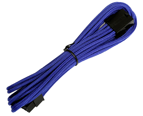 Cabo Extensor 8 pinos - para Alimentação de Placa Mãe de 8 Pinos - 45cm - Azul - AeroCool EN54836