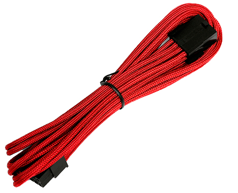 Cabo Extensor 8 pinos - para Alimentação de Placa Mãe de 8 Pinos - 45cm - Vermelho - AeroCool EN54843