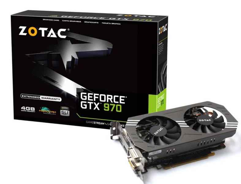 GeForce GTX 970 4GB GDDR5 256bits - Zotac ZT-90101-10P Zotac ZT