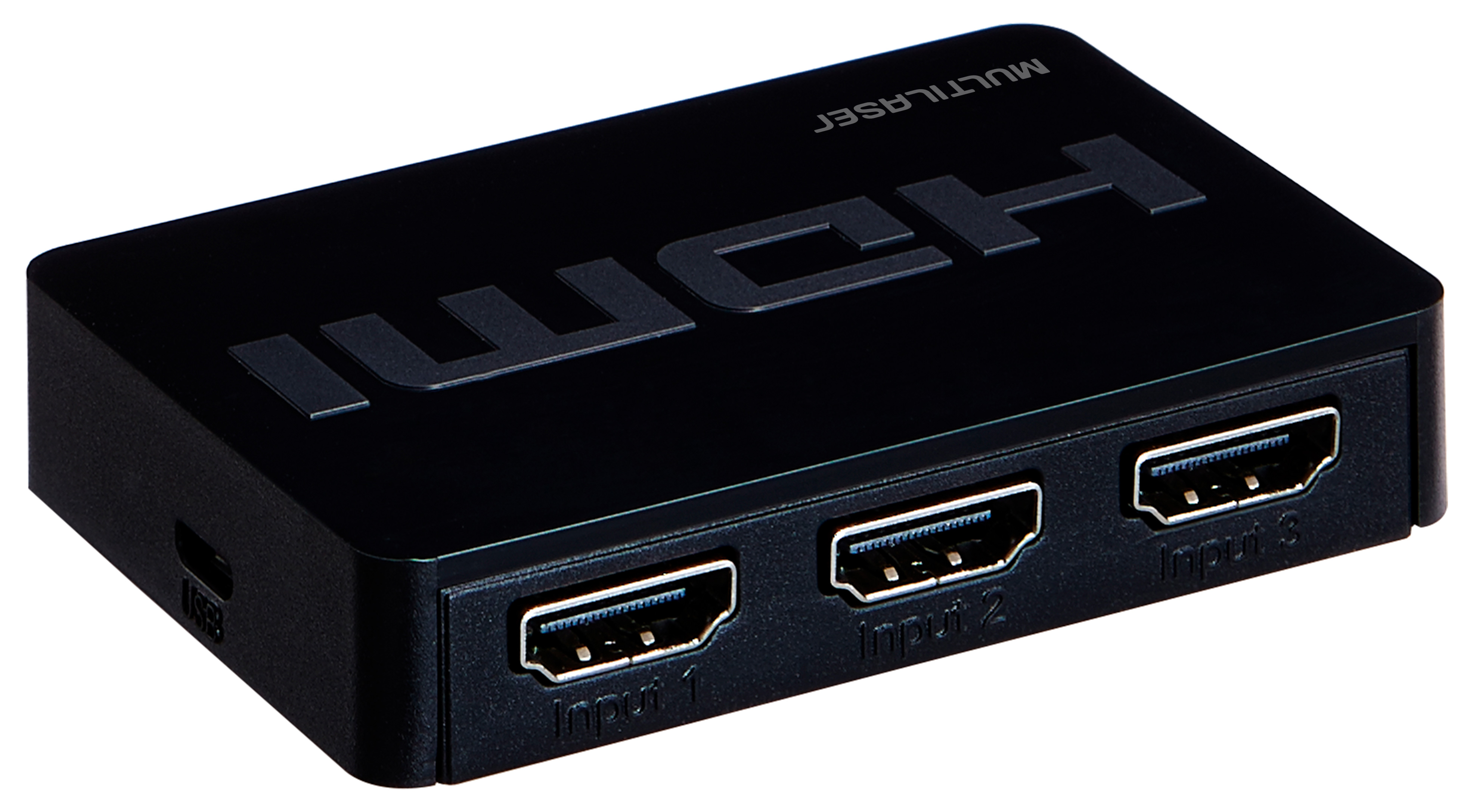 Switch HDMI com 3 Entradas - Controle Remoto - Multilaser WI290