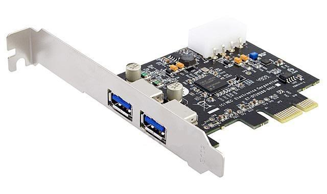 Placa PCI Express com 2 Portas USB 3.0