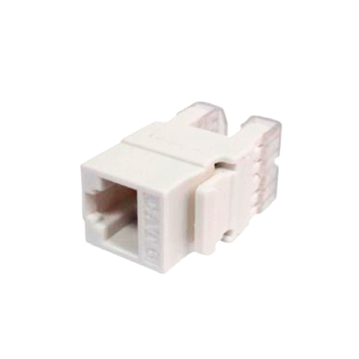 Conector Fêmea RJ45 - Cat 6 - Keystone - Branco - WT-2002