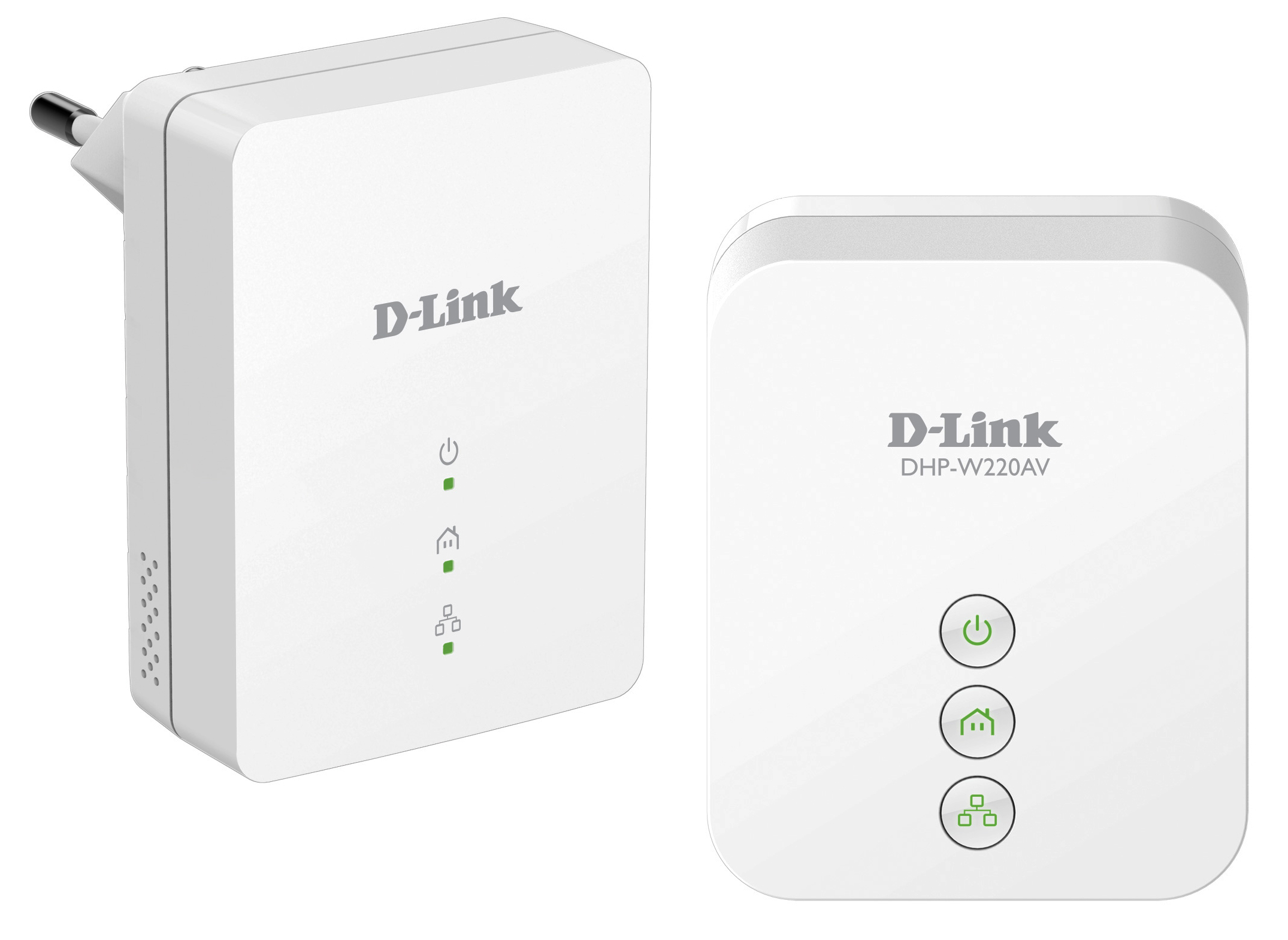 Extensor de Alcance Wi-Fi PowerLine D-Link DHP-W221AV - 150Mbps - Kit - Transforme sua Rede Elétrica em uma Rede de Internet
