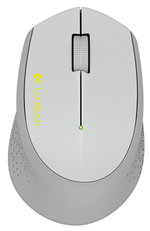 Mouse sem Fio Logitech M280 - USB - 2.4 GHz - 1000dpi - Cinza - 910-004285