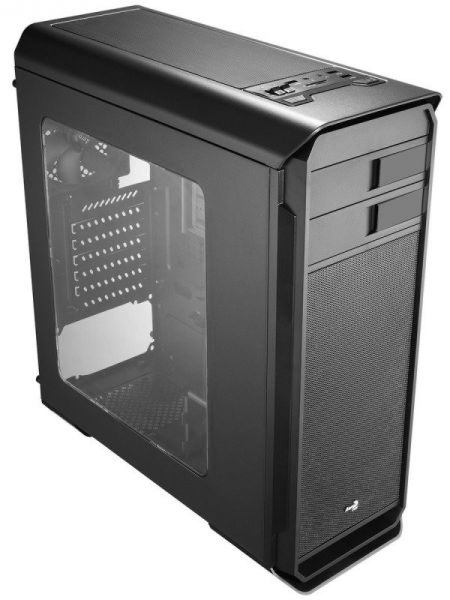 Gabinete AeroCool AERO 500 - Preto - Janela Lateral em Acrílico - USB 3.0 - EN55576