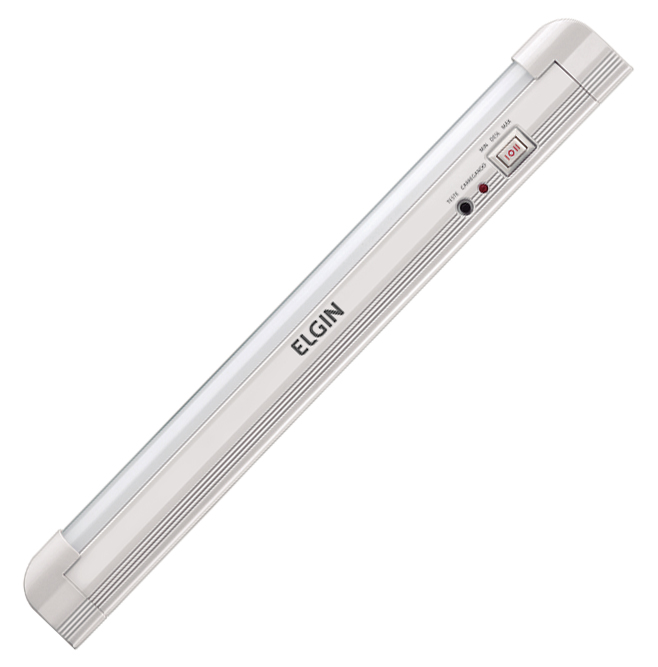 Luminária de Emergência com 30 LEDS - Bivolt - 4W - Elgin 48LEMTUBL000