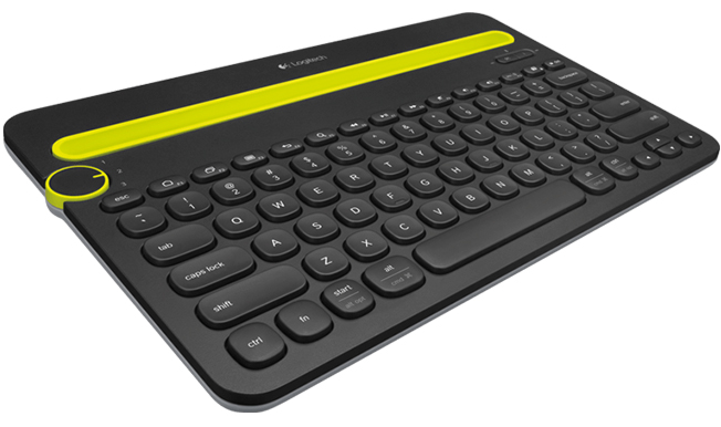 Teclado sem Fio Logitech K480 - Bluetooth - para PC, Tablet e Smartphone - 920-006348