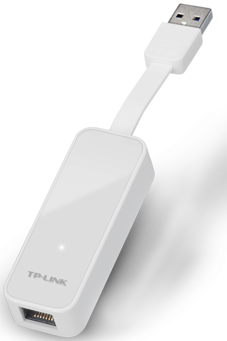 Adaptador USB para RJ45 - Gigabit Ethernet - TP-Link UE300 - USB 3.0