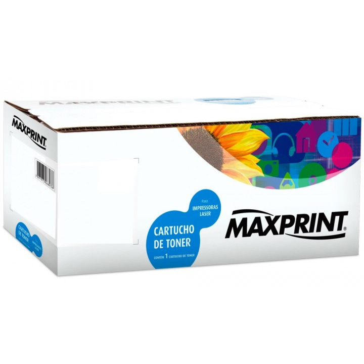 Toner compatível HP 35A/36A/85A/78A Universal Preto - CB435A/CB436A/CE285A - Maxprint 5613777 - para P1102, 1102W, 1132, 1212N, Laserjet P1005, P1006, P1505, 1522, M1120