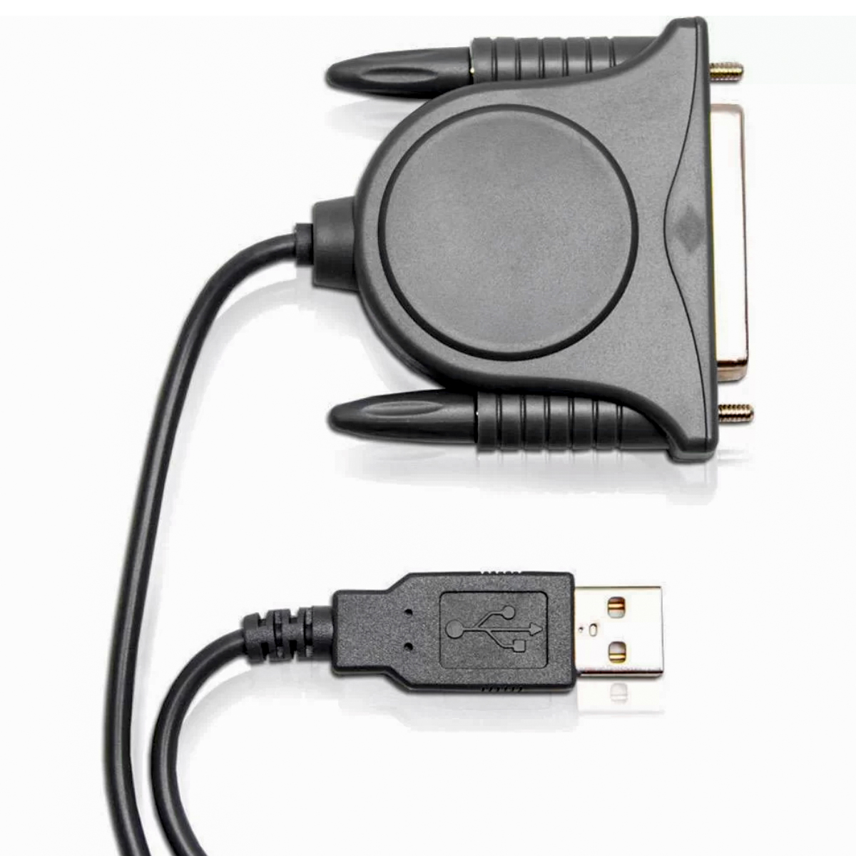 Cabo Conversor USB para Paralelo Fêmea DB25 - 1.2 metro - Comtac 9018