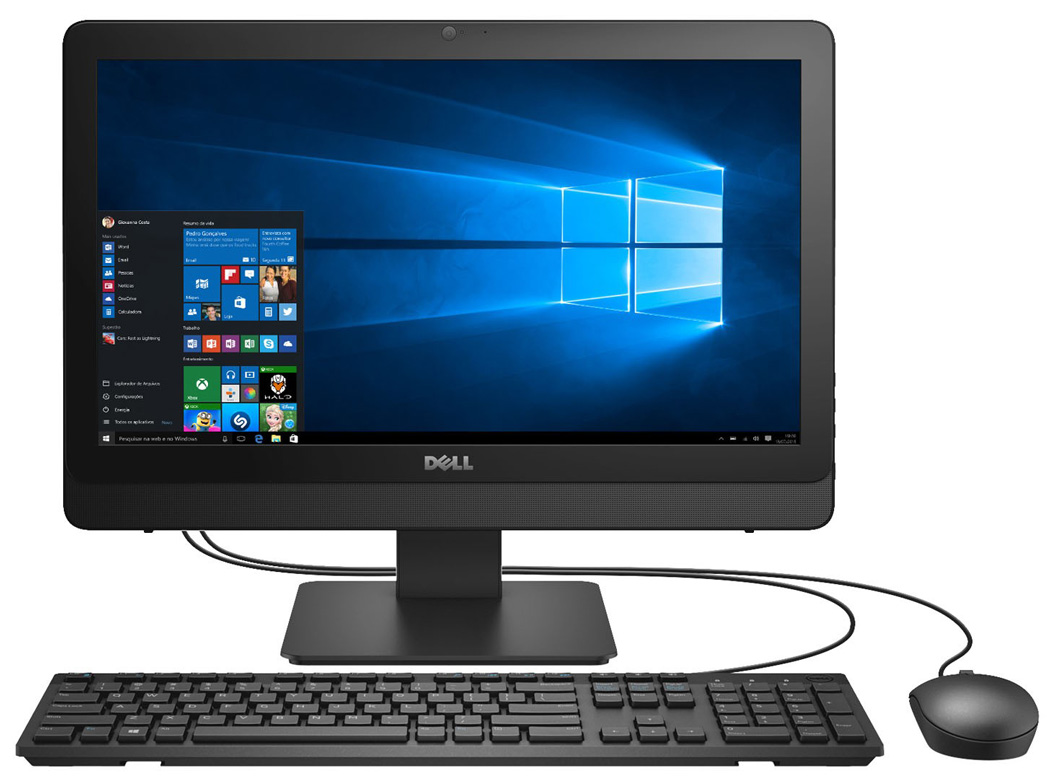 Computador All in One Dell Inspiron 20 iOne-3064-A20 - Tela 19.5