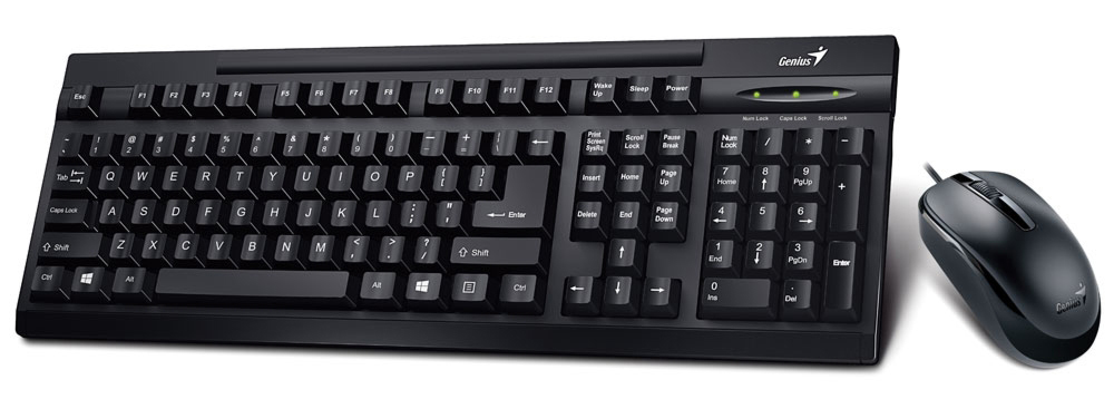 Kit Teclado e Mouse USB Genius KM-125 - 31330209103