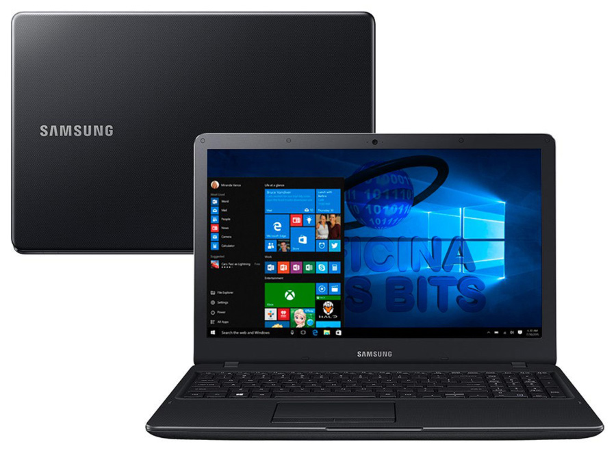 Notebook Samsung Essentials E34 - Tela 15.6