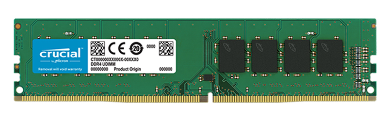 Memória 16GB DDR4 2400MHz Crucial - CL19 - CT16G4DFD8266