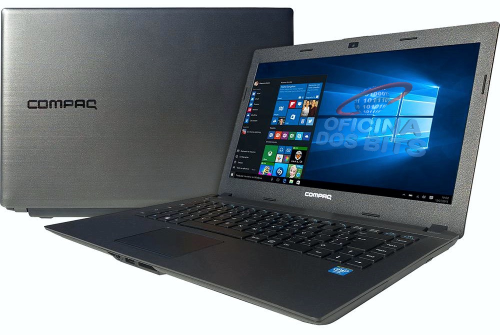 Notebook HP Compaq Presario CQ23 - Intel Dual Core N2820, 8GB, HD 500GB, Tela 14