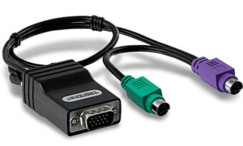 Cabo KVM para CAT 5 KVM - Módulo de interface de servidor PS/2 CAT5 KVM - TrendNet TK-CAT5P