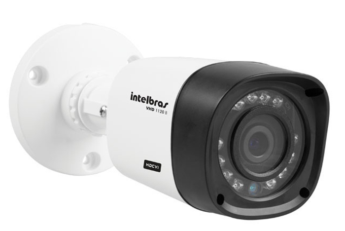 Câmera de Segurança Bullet - Lente 2.8mm - com Infra Vermelho - HDCVI - Intelbras VHD 1120 B G2