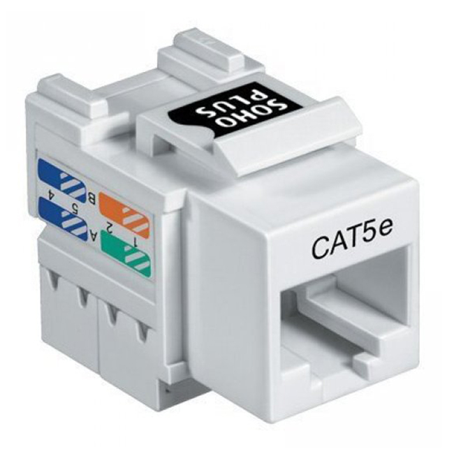 Conector RJ45 Cat 5e - Keystone - Furukawa Soho Plus - 35050411