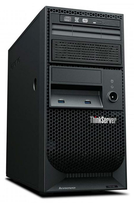 Servidor Lenovo TS150 - Intel® Xeon® E3-1225 V6, 8GB ECC, HD 1TB Enterprise, DVD-RW, Fonte 80 PLUS®, FreeDos - 70UBA008BN - Garantia On-Site