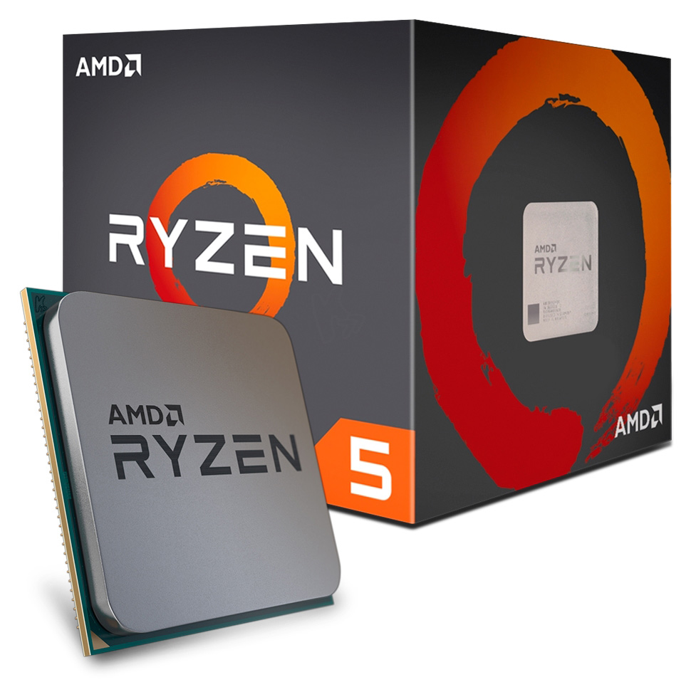AMD Ryzen 5 1600 AF Hexa Core - 12 Threads - 3.2GHz (Turbo 3.6GHz) - Cache 19MB - AM4 - TDP 65W - YD1600BBAFBOX
