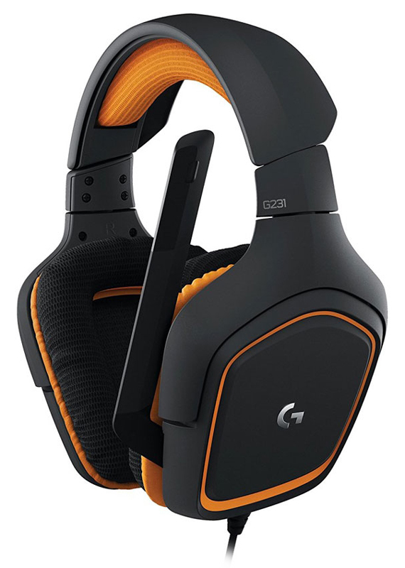 Headset Logitech G231 Prodigy - com Controle de Volume - Conector P2 - 981-000626