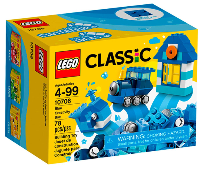 LEGO Classic - Caixa de Criatividade Azul - 10706