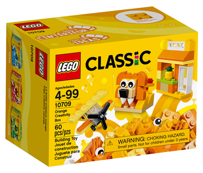 LEGO Classic - Caixa de Criatividade Laranja - 10709