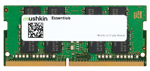 Memória SODIMM 16GB DDR4 2666MHz Mushkin Essentials - para Notebook - MES4S266KF16G