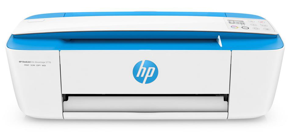 Multifuncional HP Deskjet Ink Advantage 3776 - USB, Wi-Fi - Impressora, Copiadora e Scanner - J9V88A - Open Box