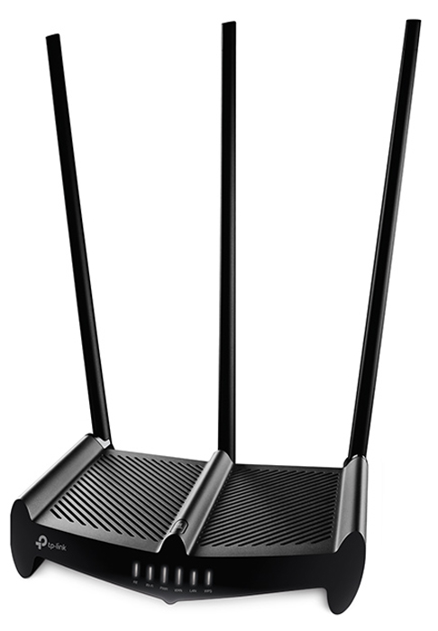 Roteador Wi-Fi TP-Link TL-WR941HP - Alta potência 1000mW - 450Mbps - 4x mais alcance - 3 Antenas de 8dBi