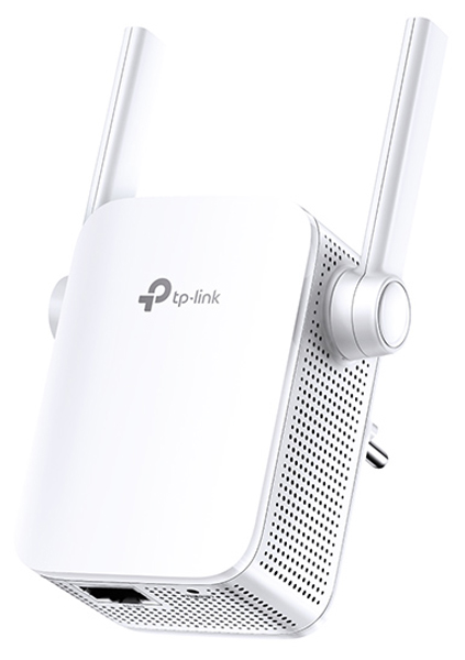 Extensor de Alcance Wi-Fi TP-Link RE305 AC1200 - Dual Band 2.4 GHz e 5 GHz - Repetidor de Sinal e Access Point - com Porta RJ45