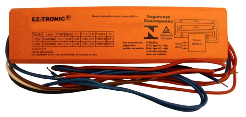 Reator Eletrônico 1x32w OSRAM EZ-A Plus - Bivolt