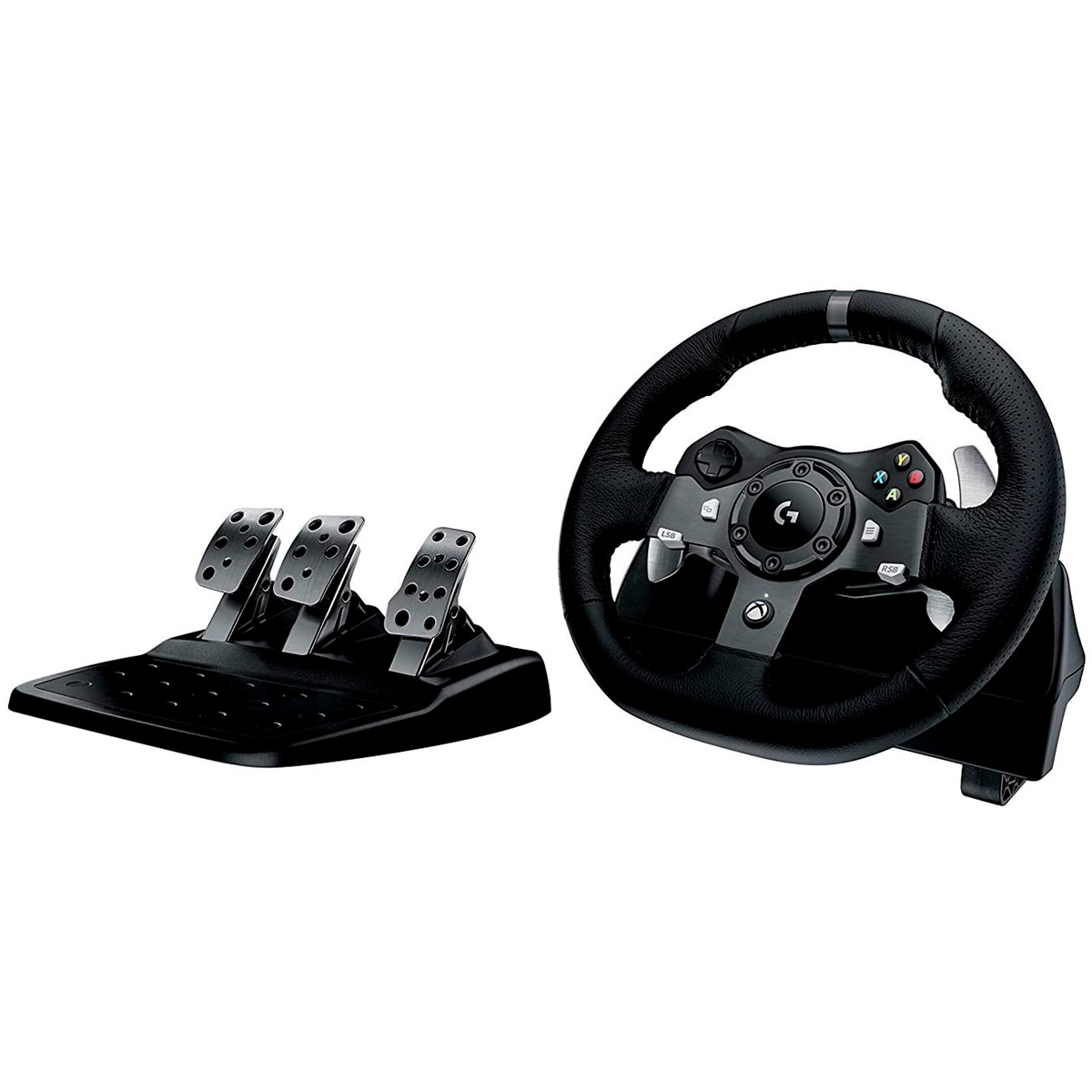 Volante Logitech G920 Driving Force - Compatível com Xbox One, PC e MAC - 941-000122