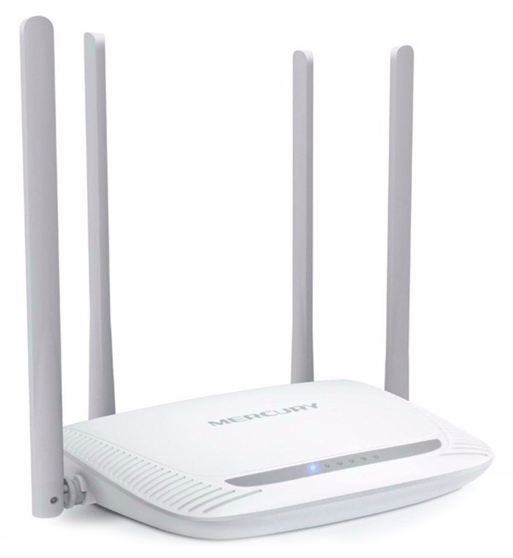 Roteador Wi-Fi Mercusys MW325R - 300Mbps - 4 Antenas de 5dBi